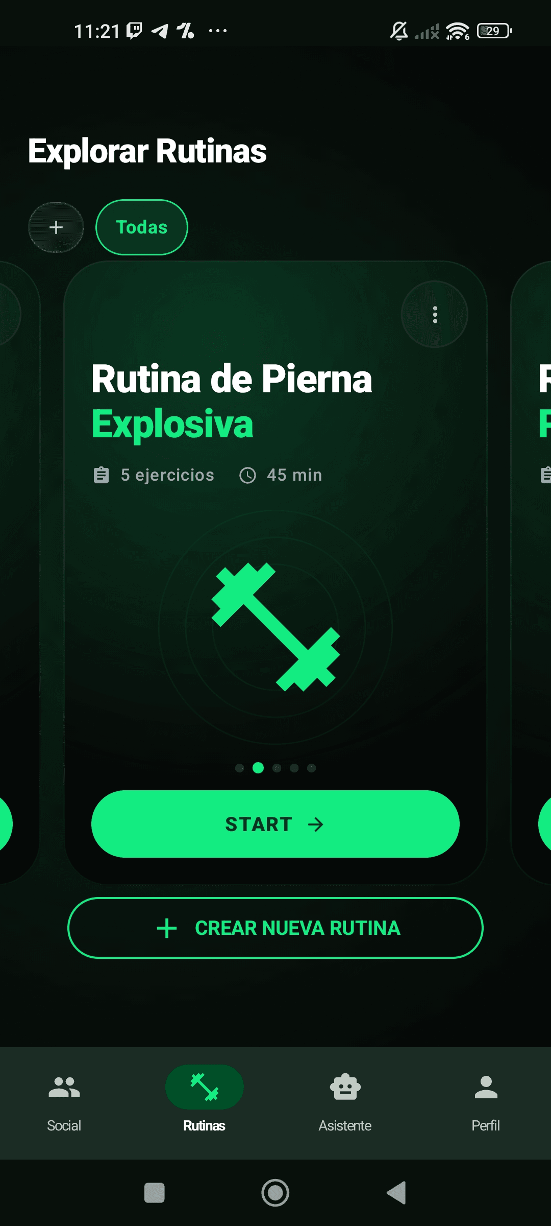 Rutinas & Series