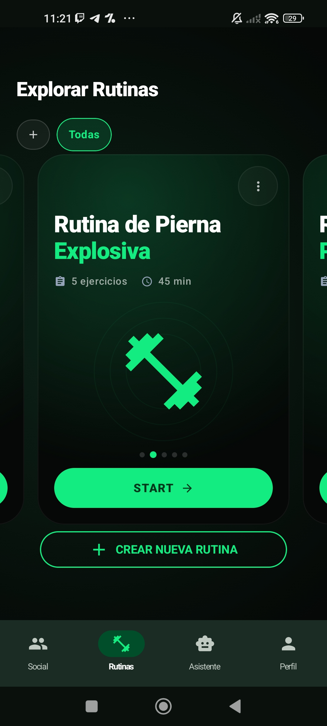 GymAI Explorar Rutinas